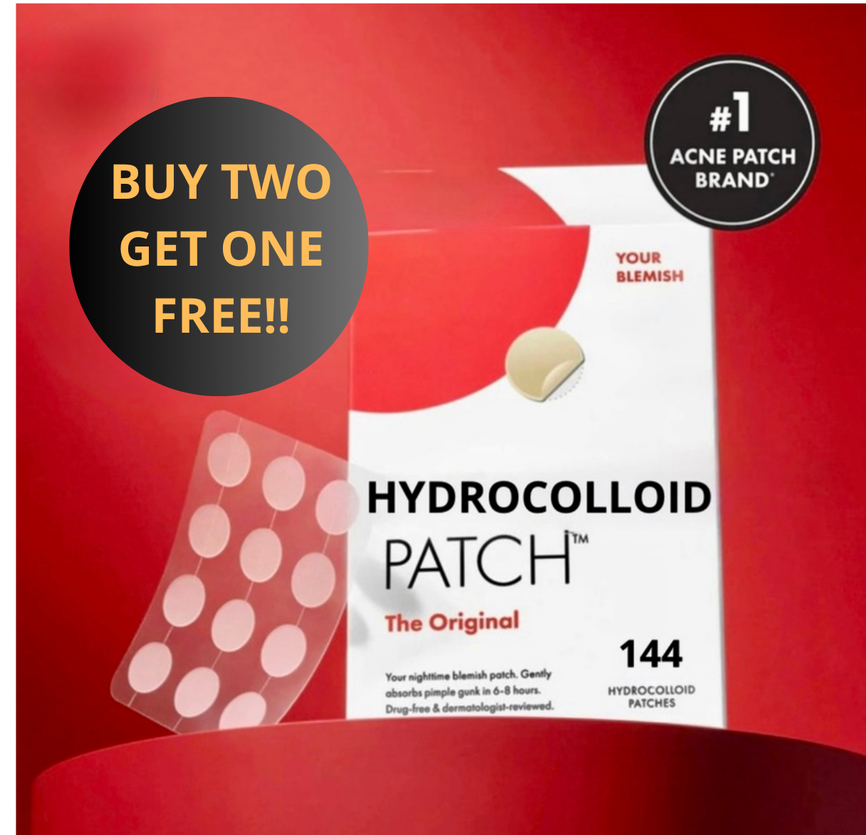 Invisible Acne Patch